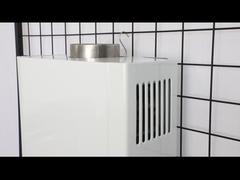 6 litres 1,56 GPM Chauffe-eau à gaz chauffage instantané avec double bouton