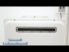 14L type d'échappement forcé contrôle manuel plaque froide