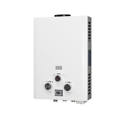Solenoid Valve Gas Geyser Incorporating Copper Heat Exchanger Suitable for Commercial and Industrial Heating Applications