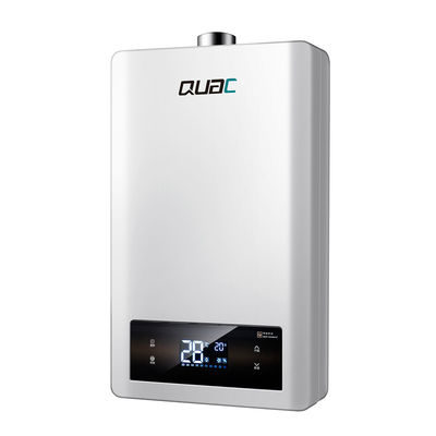 110V-380V chauffe-eau à gaz à température constante en acier inoxydable blanc