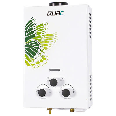 Peinture à la plaque froide Chauffe-eau à gaz Protection automatique Blanc