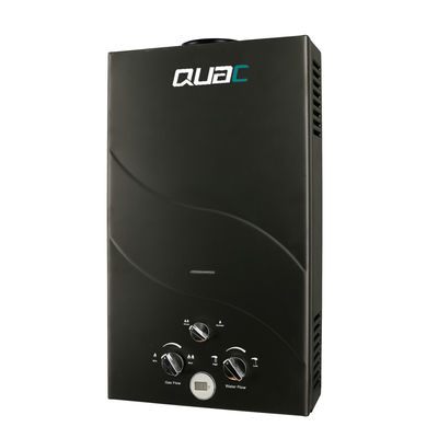 10L 2,6 GPM Chauffe-eau Panneau de revêtement noir GPL NG Type de gaz