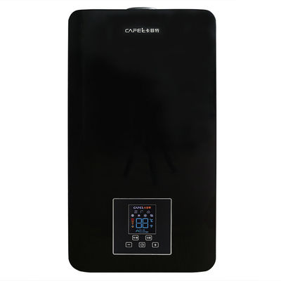 24KW Noir 12L chaudière à gaz chauffage de l'eau chaude