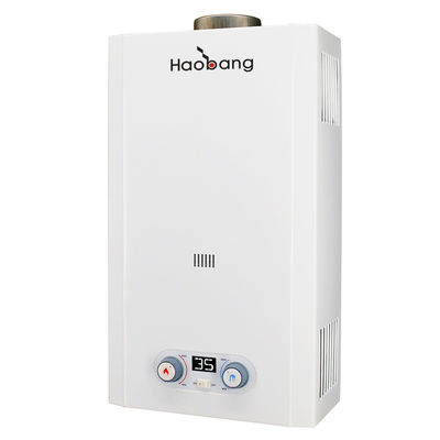 2.64GPM LPG NG chauffe-eau à gaz instantané sans réservoir avec bouton double