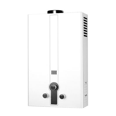 Chauffe-eau à gaz instantané 10L Panneau blanc 3 boutons régler la température