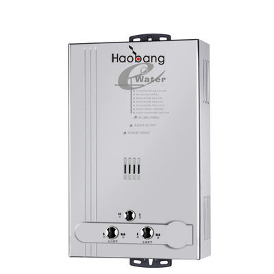 Panneau en acier inoxydable chauffe-eau à gaz à GPL NG de type 10L 2.64GPM