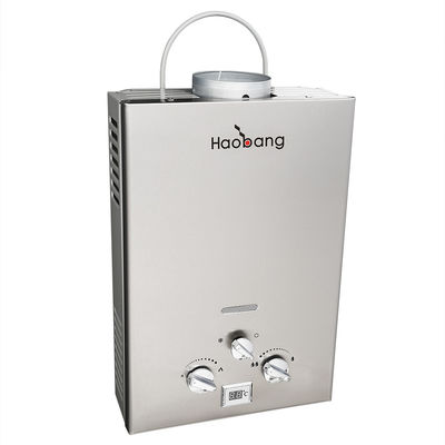 Chauffe-eau à gaz LP de 12 kW instantané portable pour douche de camping