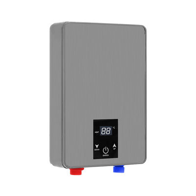 Chauffe-eau électrique sans réservoir de 3 phases de 6000 W avec écran LED à touche