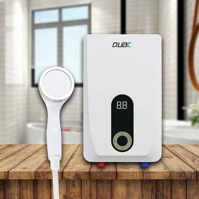 Chauffe-eau sans réservoir de 6 kW avec commande tactile et plaque de chauffage en aluminium coulé sous pression