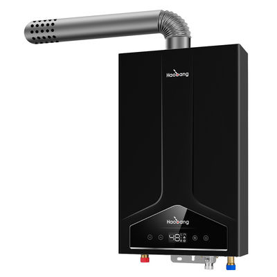Chauffe-eau à gaz équilibré à performances stables avec température maximale de 85°C et écran LED/LCD