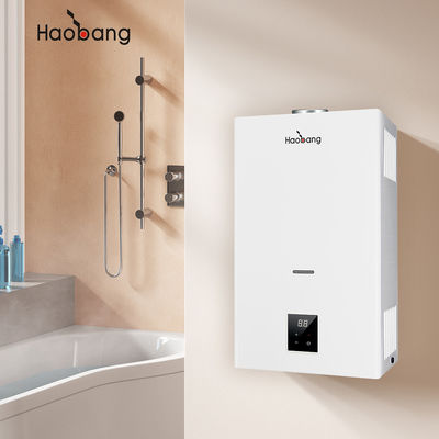 Chauffe-eau à gaz liquéfié à économie d'énergie à température constante Couleur du panneau blanc