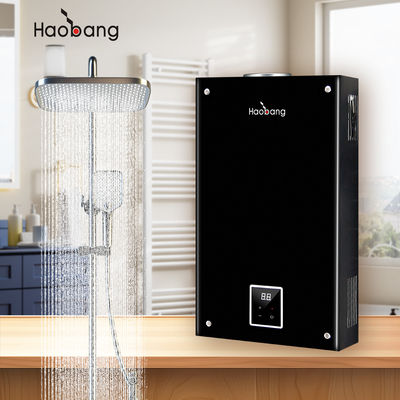 Chauffe-eau à gaz de combustion domestique avec panneau métallique et pression d'eau de démarrage 0,02Mpa-0,8Mpa pour des performances d'économie d'énergie